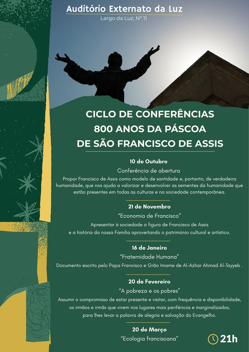 Cartaz das conferências 2025/26